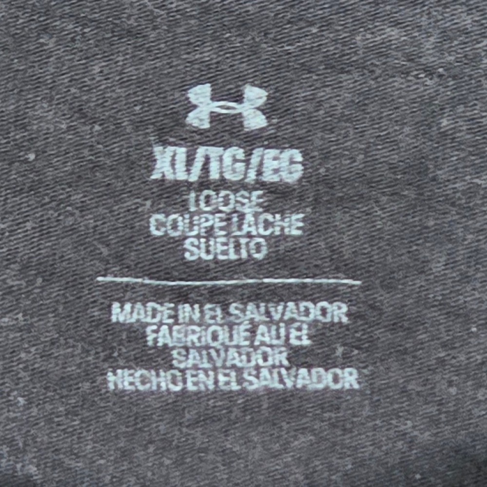 Under Armour Men's XL Freedom T-Shirt Black Patriotic 4th of July - Picture 4 of 5